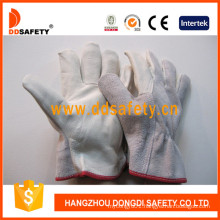 Cow Grain Cow Split Back Lining Leather Glove Dld210